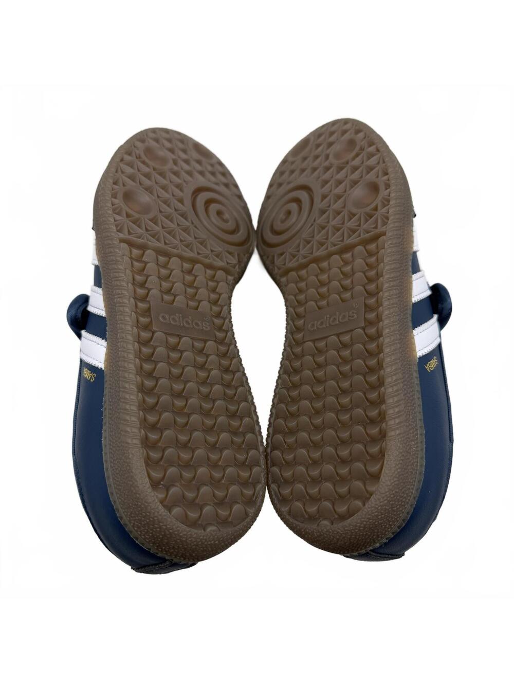 Adidas Samba Jane Crew Navy White IH6484 Women Size 7 - Picture 5 of 8